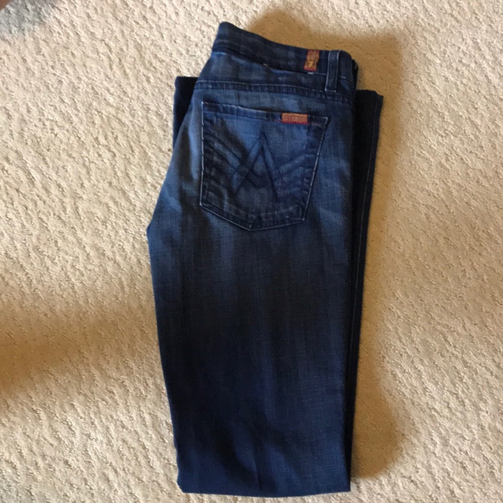 7 For All Mankind Wide Leg Jeans